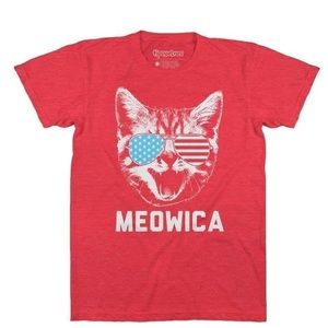 Tipsy Elves Meowica Large T-Shirt